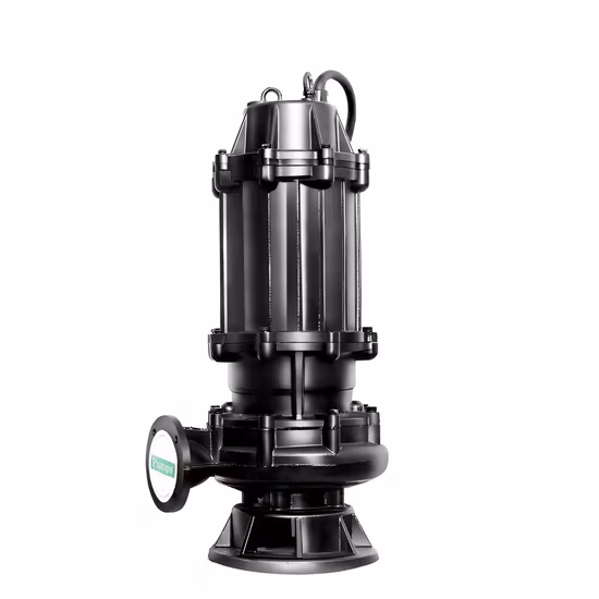 Pompe à eaux usées submersible série Wq 300wq à couplage automatique