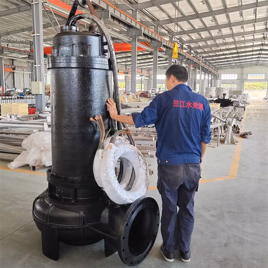 Pompe submersible pour eaux usées série WQ